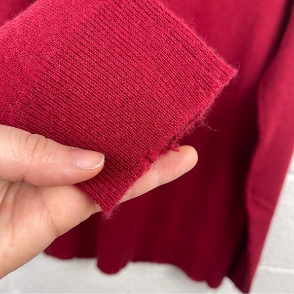 Zadig & Voltaire Red Gaby Embellished Skull Wool & Cashmere Jumper Size M - Picture 11 of 14